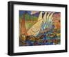 Fishing Boats, Collioure-Andre Derain-Framed Art Print