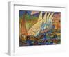 Fishing Boats, Collioure-Andre Derain-Framed Art Print