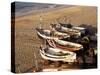 Fishing Boats, Cromer, Norfolk, England, United Kingdom-Charcrit Boonsom-Stretched Canvas