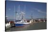 Fishing Boats, East Basin Moorage, Columbia River, Astoria, Oregon, USA-Jamie & Judy Wild-Stretched Canvas