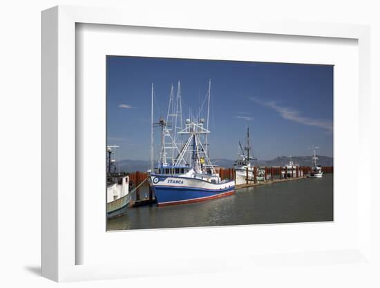 Fishing Boats, East Basin Moorage, Columbia River, Astoria, Oregon, USA-Jamie & Judy Wild-Framed Photographic Print