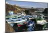 Fishing Boats, El Cotillo, Fuerteventura, Canary Islands-Peter Thompson-Mounted Photographic Print