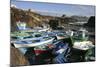 Fishing Boats, El Cotillo, Fuerteventura, Canary Islands-Peter Thompson-Mounted Photographic Print