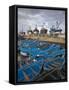 Fishing Boats, Essaouira, Morocco-William Sutton-Framed Stretched Canvas