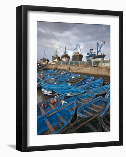 Fishing Boats, Essaouira, Morocco-William Sutton-Framed Photographic Print