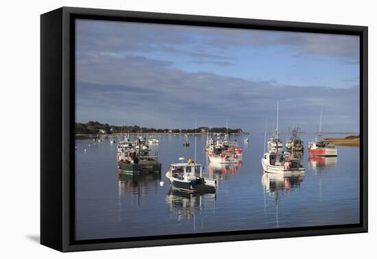 Fishing Boats, Harbor, Chatham, Cape Cod, Massachusetts, New England, Usa-Wendy Connett-Framed Stretched Canvas