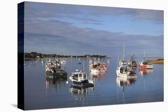 Fishing Boats, Harbor, Chatham, Cape Cod, Massachusetts, New England, Usa-Wendy Connett-Stretched Canvas