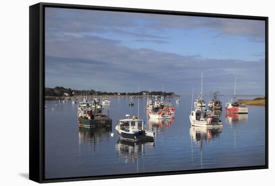 Fishing Boats, Harbor, Chatham, Cape Cod, Massachusetts, New England, Usa-Wendy Connett-Framed Stretched Canvas