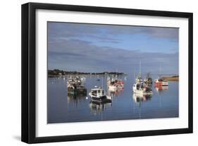 Fishing Boats, Harbor, Chatham, Cape Cod, Massachusetts, New England, Usa-Wendy Connett-Framed Photographic Print