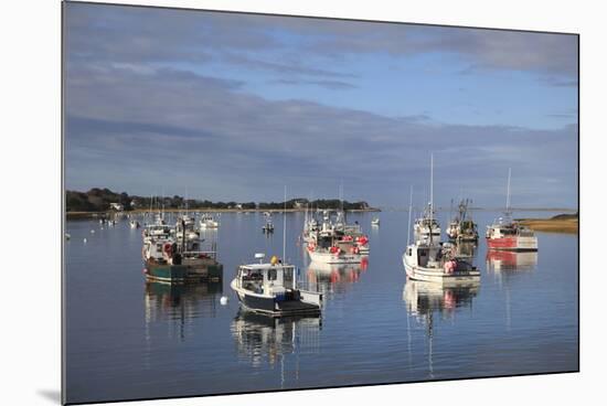 Fishing Boats, Harbor, Chatham, Cape Cod, Massachusetts, New England, Usa-Wendy Connett-Mounted Photographic Print