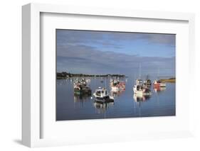 Fishing Boats, Harbor, Chatham, Cape Cod, Massachusetts, New England, Usa-Wendy Connett-Framed Photographic Print