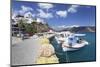 Fishing Boats, Harbour, Agia Galini, South Coast, Crete, Greek Islands, Greece, Europe-Markus Lange-Mounted Photographic Print