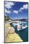 Fishing Boats, Harbour, Agia Galini, South Coast, Crete, Greek Islands, Greece, Europe-Markus Lange-Mounted Photographic Print