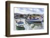 Fishing boats, harbour, Kos Town, Kos, Dodecanese, Greek Islands, Greece, Europe-Eleanor Scriven-Framed Photographic Print