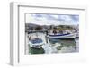 Fishing boats, harbour, Kos Town, Kos, Dodecanese, Greek Islands, Greece, Europe-Eleanor Scriven-Framed Photographic Print