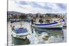 Fishing boats, harbour, Kos Town, Kos, Dodecanese, Greek Islands, Greece, Europe-Eleanor Scriven-Stretched Canvas