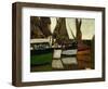 Fishing Boats, Honfleur, 1866-Claude Monet-Framed Giclee Print
