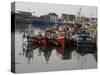 Fishing Boats, Howth Harbour, County Dublin, Republic Ireland, Europe-David Lomax-Stretched Canvas