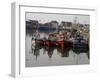 Fishing Boats, Howth Harbour, County Dublin, Republic Ireland, Europe-David Lomax-Framed Photographic Print