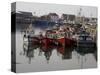 Fishing Boats, Howth Harbour, County Dublin, Republic Ireland, Europe-David Lomax-Stretched Canvas