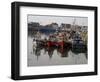 Fishing Boats, Howth Harbour, County Dublin, Republic Ireland, Europe-David Lomax-Framed Photographic Print