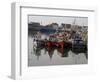 Fishing Boats, Howth Harbour, County Dublin, Republic Ireland, Europe-David Lomax-Framed Photographic Print