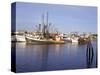 Fishing Boats, Hyannis Port, Cape Cod, Massachusetts, New England, USA-Walter Rawlings-Stretched Canvas