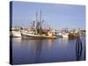 Fishing Boats, Hyannis Port, Cape Cod, Massachusetts, New England, USA-Walter Rawlings-Stretched Canvas