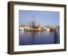 Fishing Boats, Hyannis Port, Cape Cod, Massachusetts, New England, USA-Walter Rawlings-Framed Photographic Print