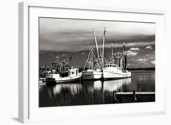 Fishing Boats II-Alan Hausenflock-Framed Photographic Print