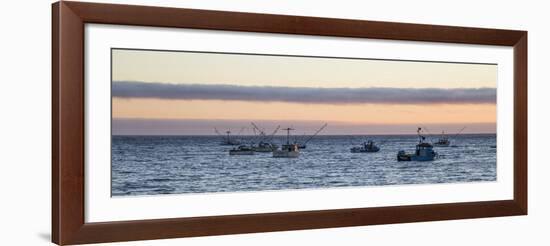 Fishing Boats III-Rita Crane-Framed Art Print