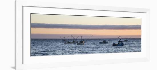 Fishing Boats III-Rita Crane-Framed Premium Giclee Print