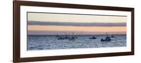 Fishing Boats III-Rita Crane-Framed Premium Giclee Print