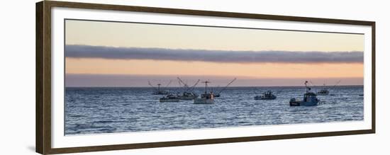 Fishing Boats III-Rita Crane-Framed Premium Giclee Print