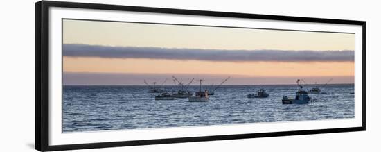 Fishing Boats III-Rita Crane-Framed Premium Giclee Print