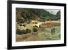 Fishing Boats in Capri-Albert Bierstadt-Framed Premium Giclee Print