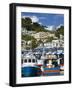 Fishing Boats in Carenage Harbour, St. George's, Grenada, Windward Islands, West Indies-Richard Cummins-Framed Photographic Print