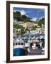 Fishing Boats in Carenage Harbour, St. George's, Grenada, Windward Islands, West Indies-Richard Cummins-Framed Photographic Print