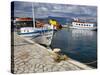 Fishing Boats in Corfu, Ionian Islands, Greek Islands, Greece, Europe-Richard Cummins-Stretched Canvas