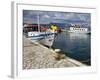 Fishing Boats in Corfu, Ionian Islands, Greek Islands, Greece, Europe-Richard Cummins-Framed Photographic Print