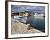 Fishing Boats in Corfu, Ionian Islands, Greek Islands, Greece, Europe-Richard Cummins-Framed Photographic Print