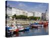 Fishing Boats in Darsena Marina, La Coruna City, Galicia, Spain, Europe-Richard Cummins-Stretched Canvas