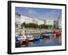 Fishing Boats in Darsena Marina, La Coruna City, Galicia, Spain, Europe-Richard Cummins-Framed Photographic Print