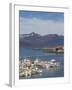 Fishing Boats in Djupivogur Harbour, East Area, Iceland, Polar Regions-Neale Clarke-Framed Photographic Print