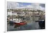 Fishing Boats in Fishing Harbour, Mevagissey, Cornwall, England, United Kingdom, Europe-Stuart Black-Framed Premium Photographic Print
