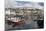 Fishing Boats in Fishing Harbour, Mevagissey, Cornwall, England, United Kingdom, Europe-Stuart Black-Mounted Premium Photographic Print