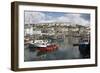 Fishing Boats in Fishing Harbour, Mevagissey, Cornwall, England, United Kingdom, Europe-Stuart Black-Framed Photographic Print