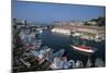 Fishing Boats in Harbor-Vittoriano Rastelli-Mounted Photographic Print