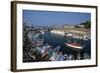 Fishing Boats in Harbor-Vittoriano Rastelli-Framed Photographic Print