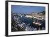 Fishing Boats in Harbor-Vittoriano Rastelli-Framed Photographic Print